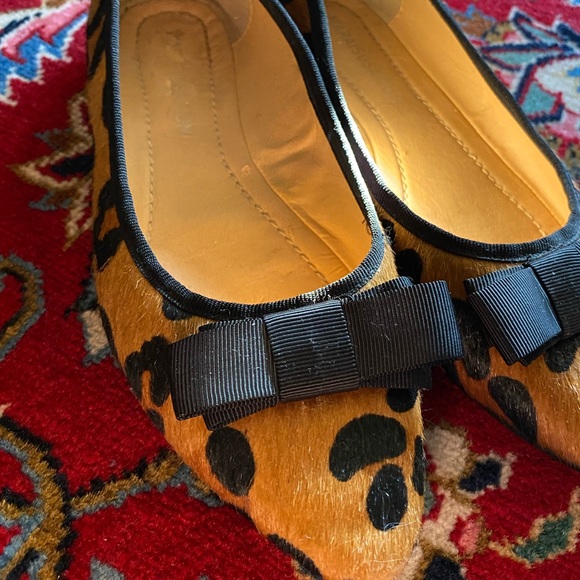 Marais USA Pointed-Toe Ballet Flats (calf hair) - Picture 5 of 7